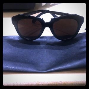 Black vintage sunglasses