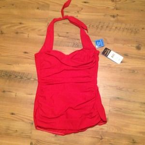 Catalina 1 piece bathing suit large