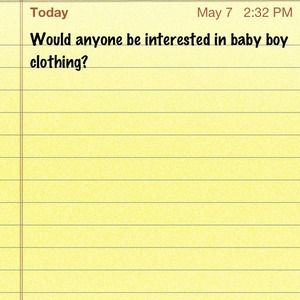 Baby Boy Clothing!
