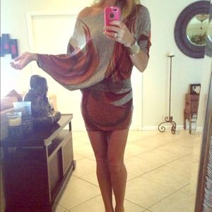 Off the shoulder sexy mini dress by KANV