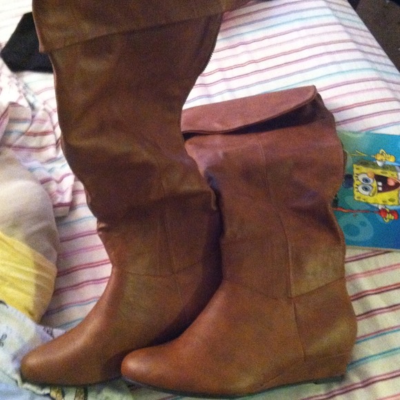 Knee high boots