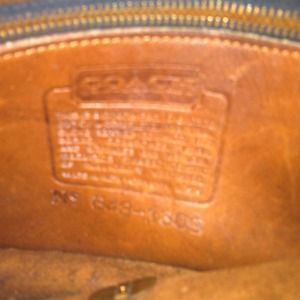 Vintage coach bag