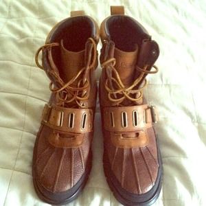 Men's Leather Boots 😳✋ on hold ✋