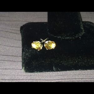Citrine earrings