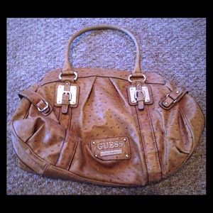 Guess Brunette Satchel Hanbag