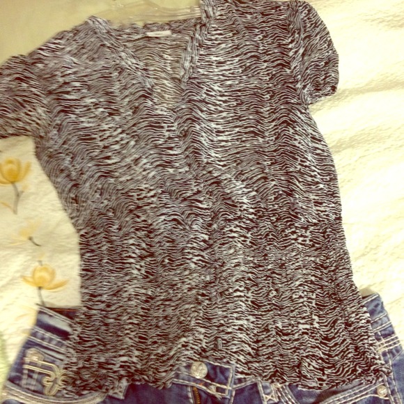Zebra print top!