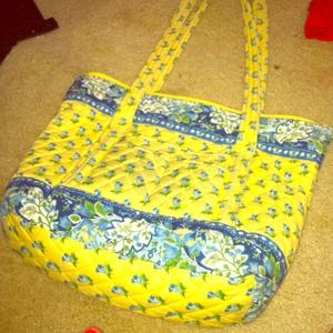 Vera Bradley Tote - Vintage Print