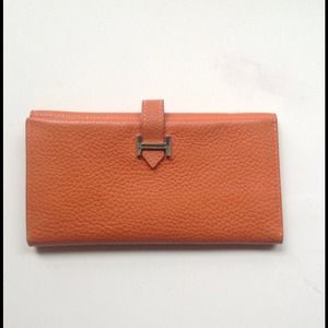 Hermes trifold wallet