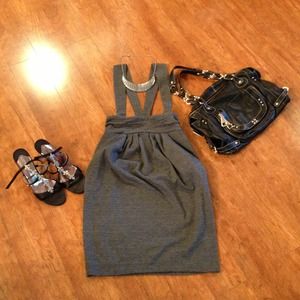 High wasted jumper dress/skirt
