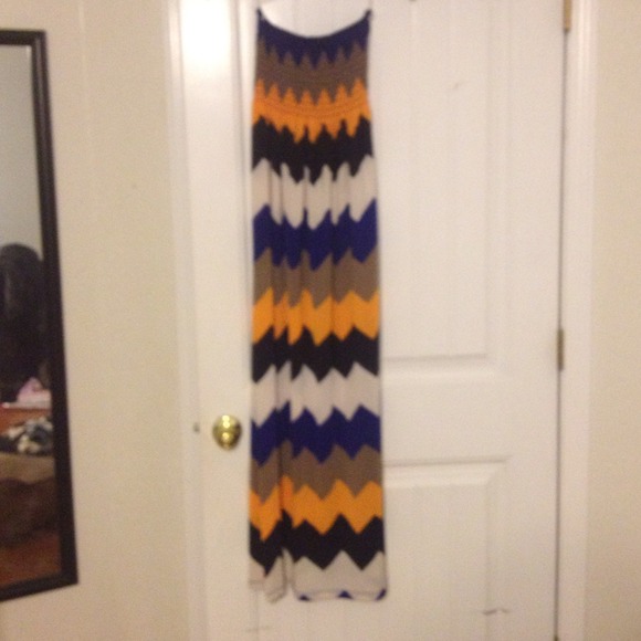 Bundle! Chevron maxi dress and sequence top!