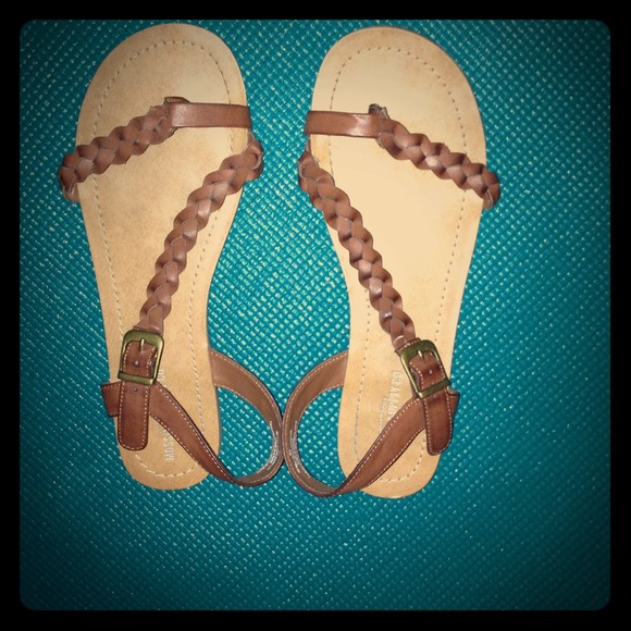 Braided sandals size 8.5 🚫sold