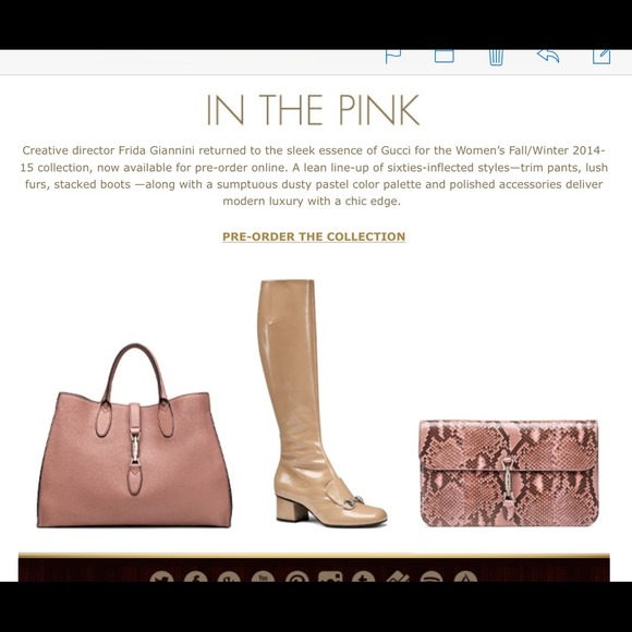 BUNDLED!!!🎉HP 9/6/13🎉Pink snake print BCBG tote - Picture 4 of 4