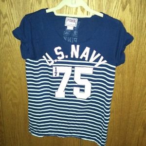* Last Reduction!  Pink VS US Navy 1775 Shirt