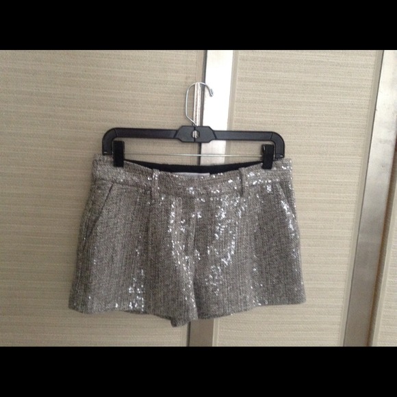 Diane Von Furstenberg crystal tweet short. NOW$100 - Picture 1 of 3