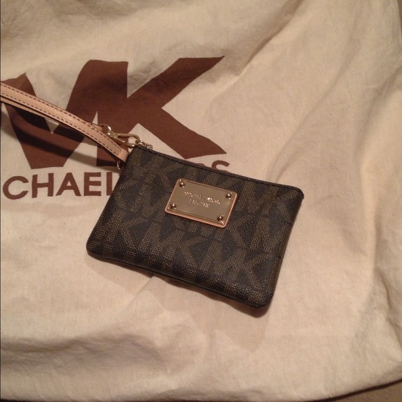 Authentic MK wristlet