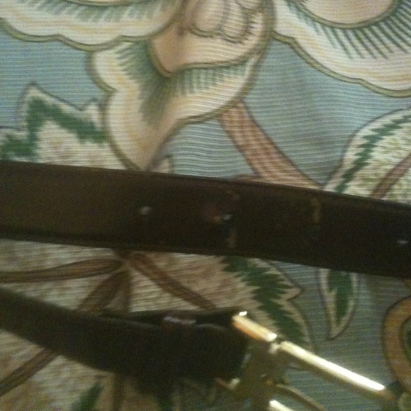 Bundled Christian Dior leather belt