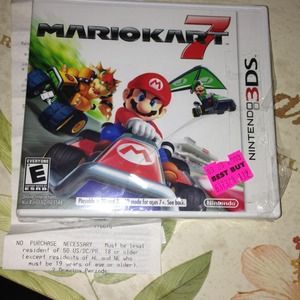 Game for Nintendo 3DS Mario kart7