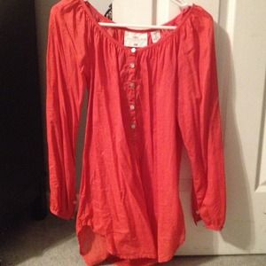 Peach Long Shirt