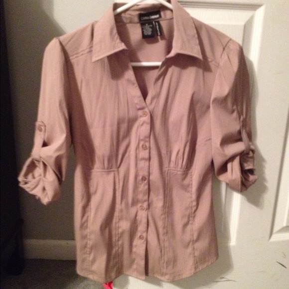 Taupe Blouse - Picture 1 of 1