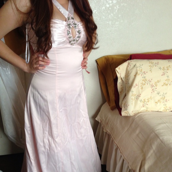 Prom dress in beautiful pink  size S