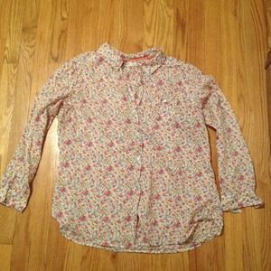 Floral XL Old Navy button down