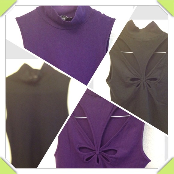 Express sleeveless turtle neck top ( bundled) - Picture 1 of 2