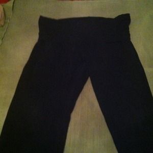 Wide leg yoga pants