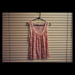 Flower tank top