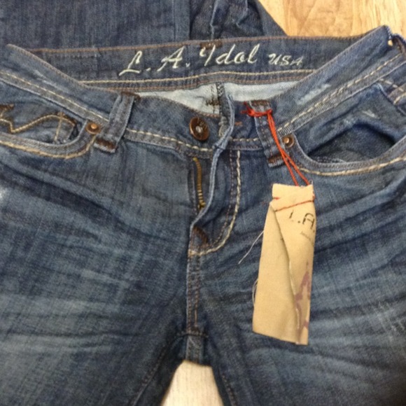 🌟💫Nice L.A. Idol USA Jeans Pants Size 3💫🌟 - Picture 4 of 4