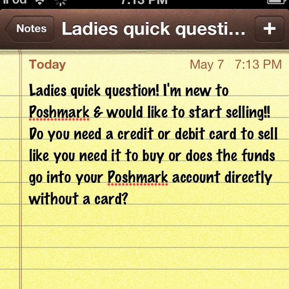 Question about selling! - Picture 1 of 1