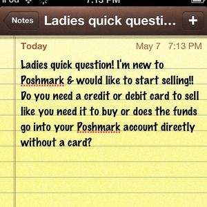 Question about selling!
