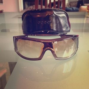 Authentic Gucci  sunglasses with original case