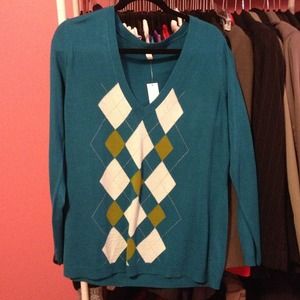 Blue sweater