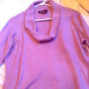 Lavender faux cashmere sweater