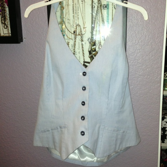 Pinstripe Vest *REDUCED PRICE*