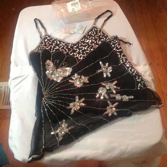 Sequin top