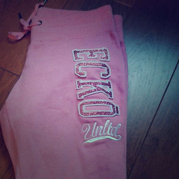 ECKO pink sweats