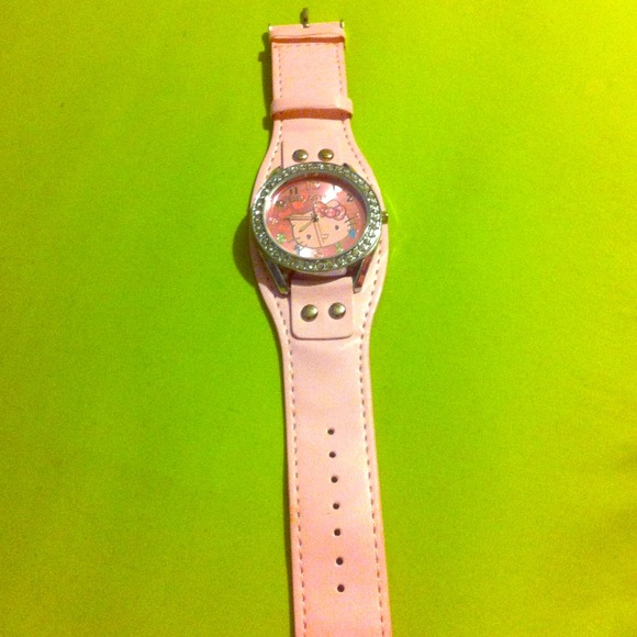 Pink Hello Kitty Watch
