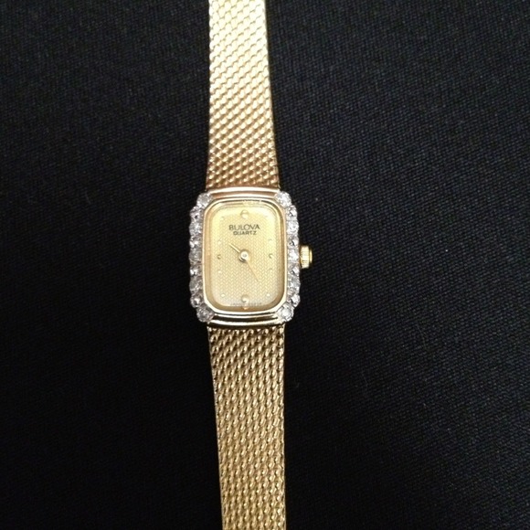 Gold Plated Bulova Co. Wrist Watch