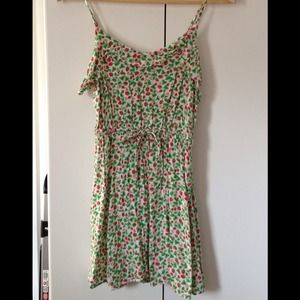 Watermelon print summer dress