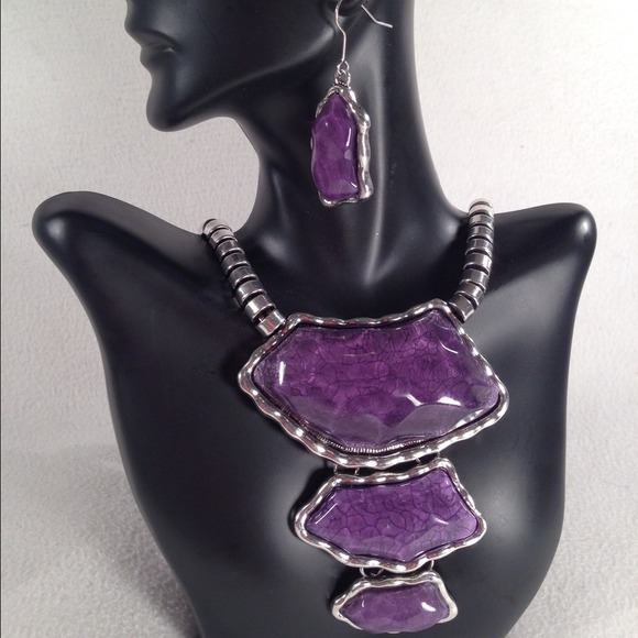 Necklace and Earrings