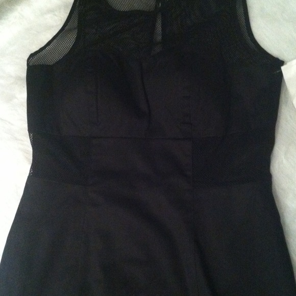 La Rok Corset and Mesh Dress - Picture 2 of 3