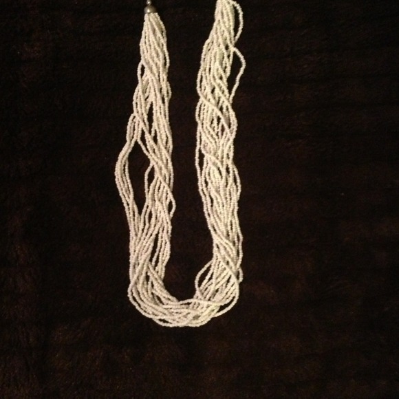 White necklace