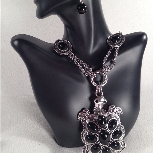 Necklace and Earrings
