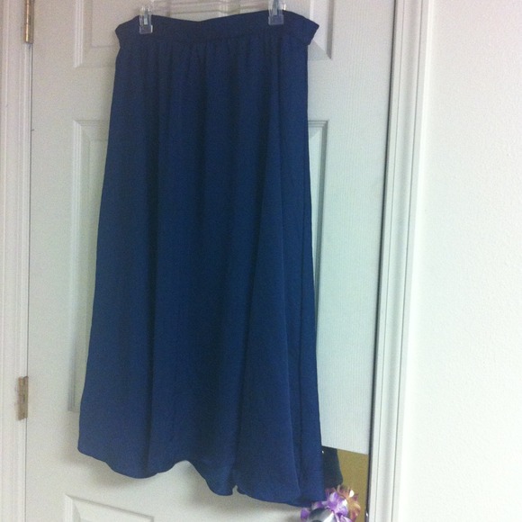 A long fun flowing Skirt