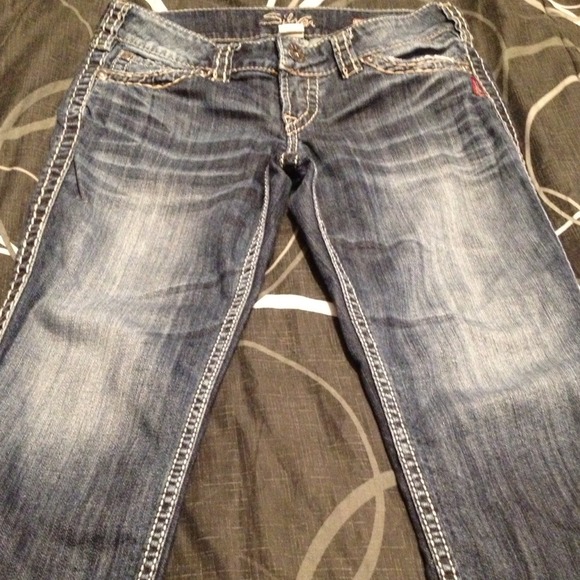 Sold Silver Capris
