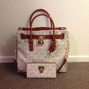 💢RESERVED💢 NWOT MK Hamilton bag and wallet
