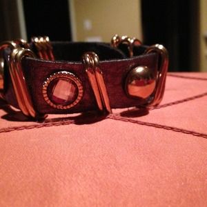 Leather bracelet