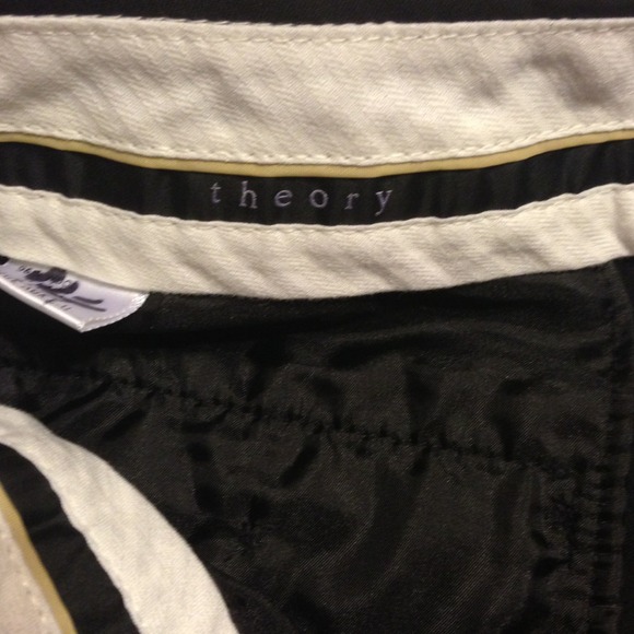 Theory size 4 black slacks