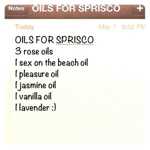 Oil bundle for SPRISCO!